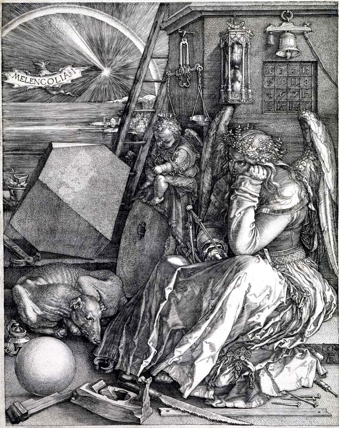Albrecht Dürer, Melencolia I (1514)